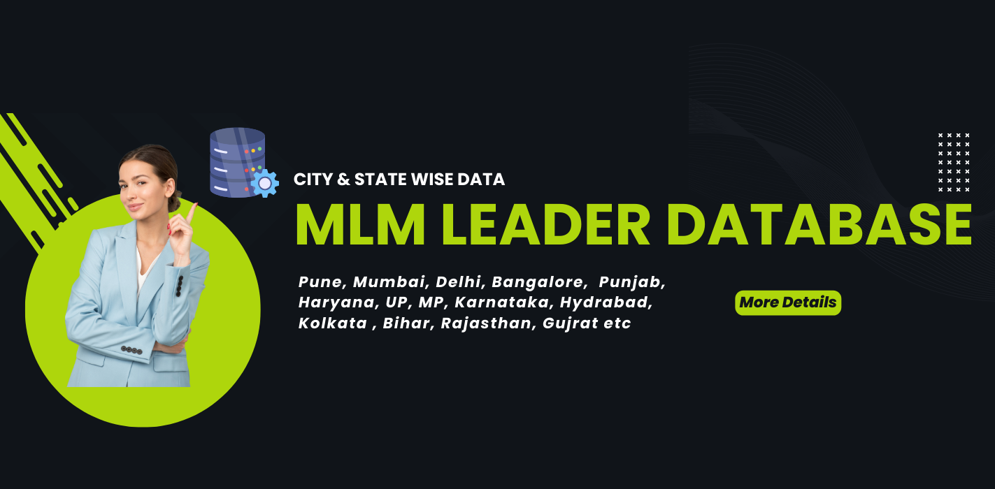 MLM Leader Data providers India